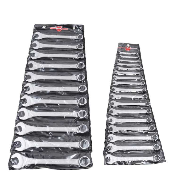 28-tlg. Ringmaulschlüssel Sortiment Kurze Form (SW5,5-34)