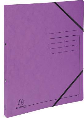 EXACOMPTA Ringbuch Exacompta DIN A4 Colorspankarton violett Exacompta DIN A4 Colorspankarton violett