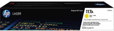HP Toner HP Originalzubehör 117A ca. 700 Seiten gelb