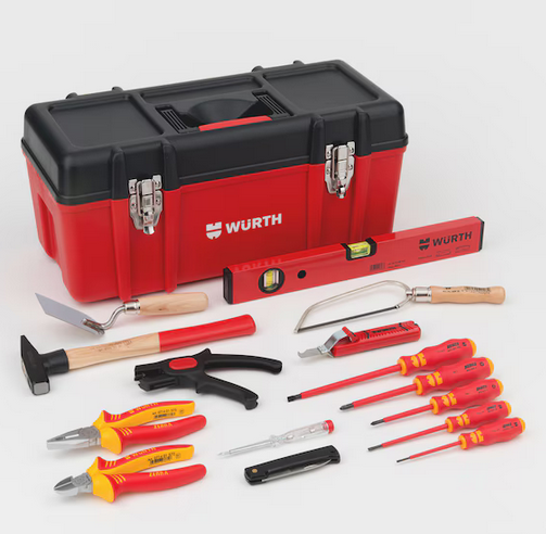 Azubi-Set Elektro-Handwerk 15-teilig von Würth