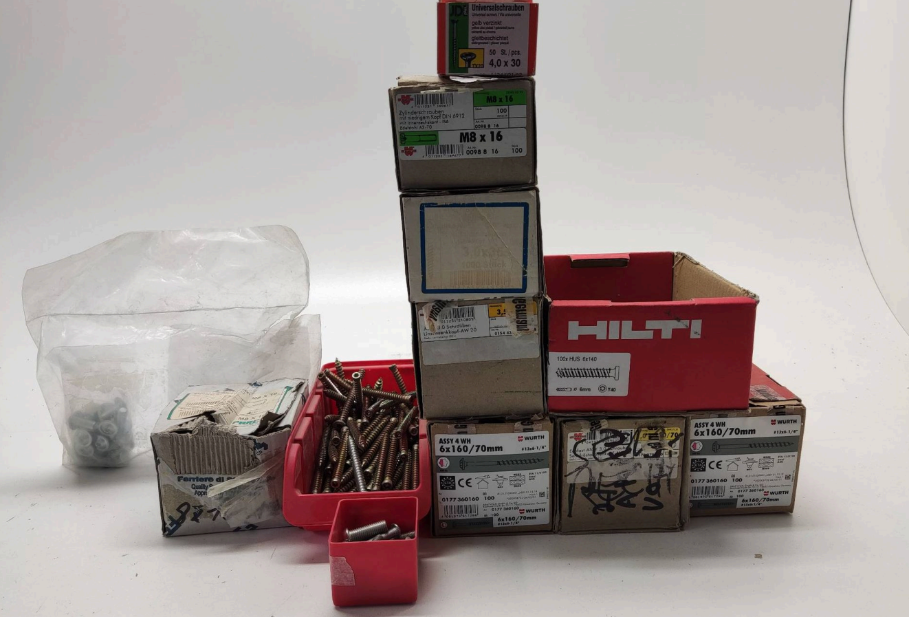 12,1kg Torxschrauben I TO133