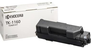 KYOCERA Toner KYOCERA Originalzubehör TK-1160 ca. 7.200 Seiten schwarz