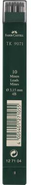 FABER-CASTELL Fallmine Faber-Castell TK® 9071 3,15mm 4B 10 St./Pack.
