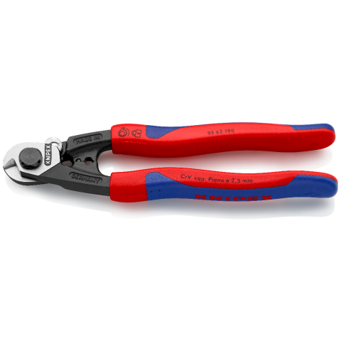 190 mm KNIPEX Drahtseilschere Geschmiedet