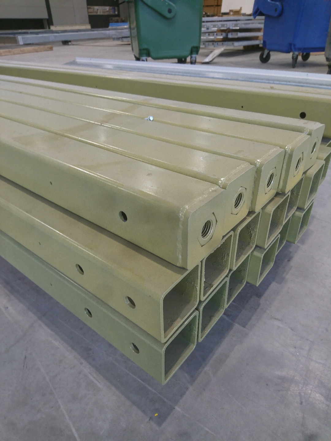 Eckstütze Stärke 6 mm  in verschiedenen Längen