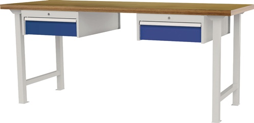 Werkbank B2000xT750xH790-1140mm Buche-Mu