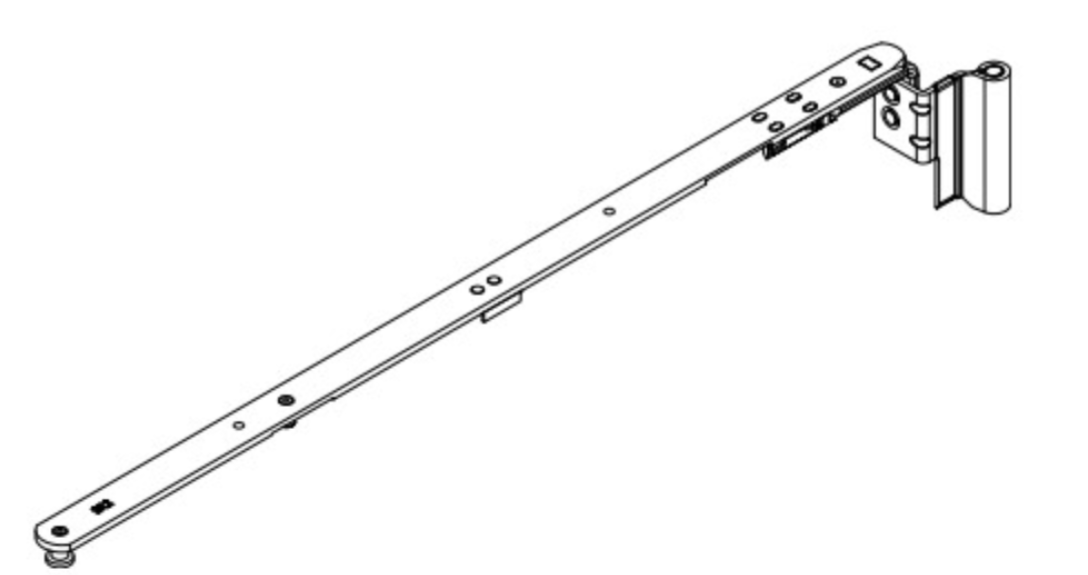 Schüco Scherenarm 400RS cw sVTA 295771 (VE 10) I RG 149