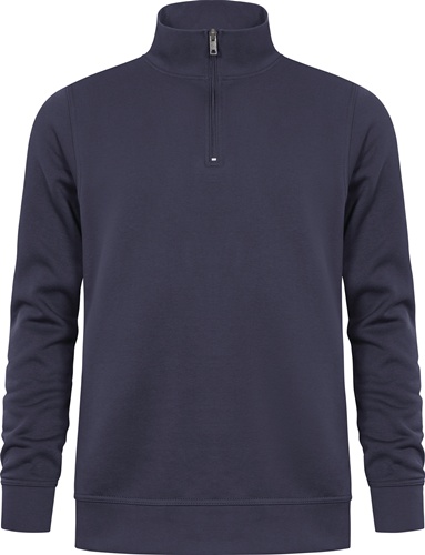 Sweatshirt Troyer Side Pocket Gr.L navy