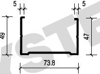 75er CW-Profil | Diverse Längen