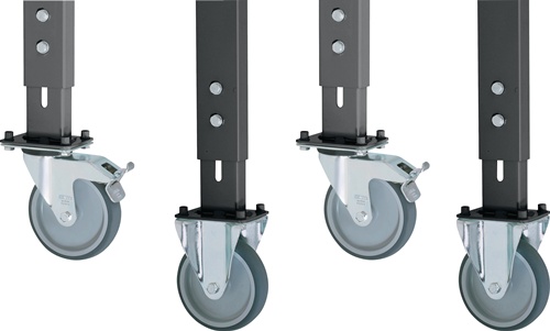 Rollensatz 2 Bock-/2 Lenkrollen m.Festst