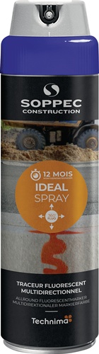 Markierungsspray IDEAL neonblau 500ml Sp