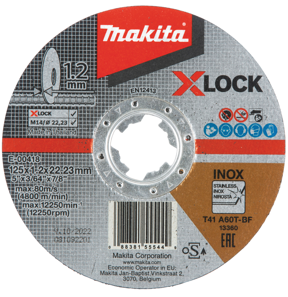 E-00418 Trennscheibe X-LOCK