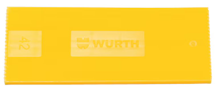 Verglasungsklotz gelb I 42x4