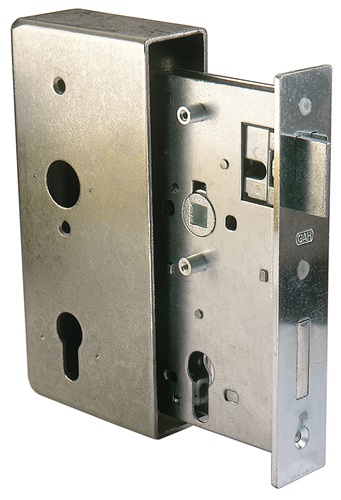 Schlosskasten DIN L/R Maß A185xB90xC55xE