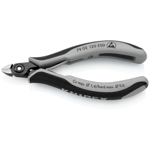 Form 0 KNIPEX 120 mm Präzisions-Elektronik-Seitenschneider