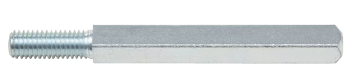 100 mm Wechsel-Vollstift 8 mm mit M8 Gewinde I Geeignet für Türstärke min./max. 60-75 mm