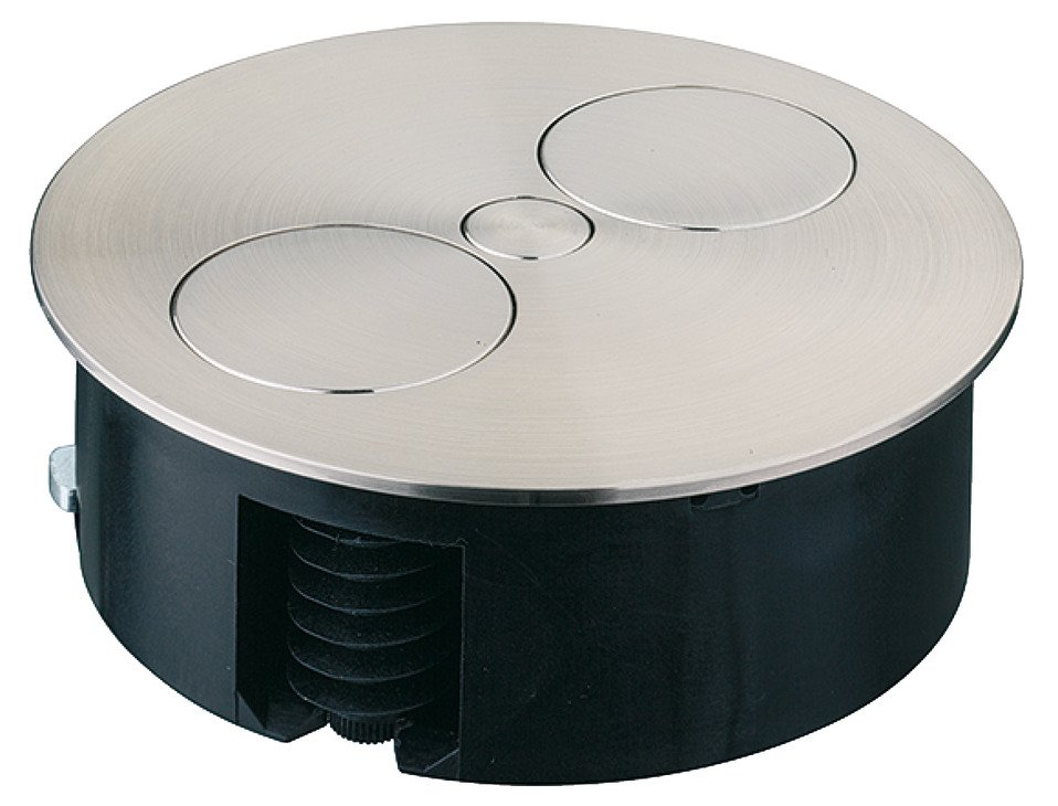 2x 230 V Steckdosen-Element drehbar