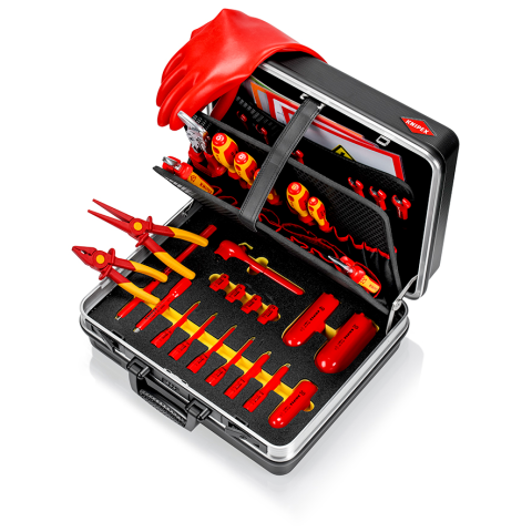 "Basic" KNIPEX Werkzeugkoffer E-Mobilität