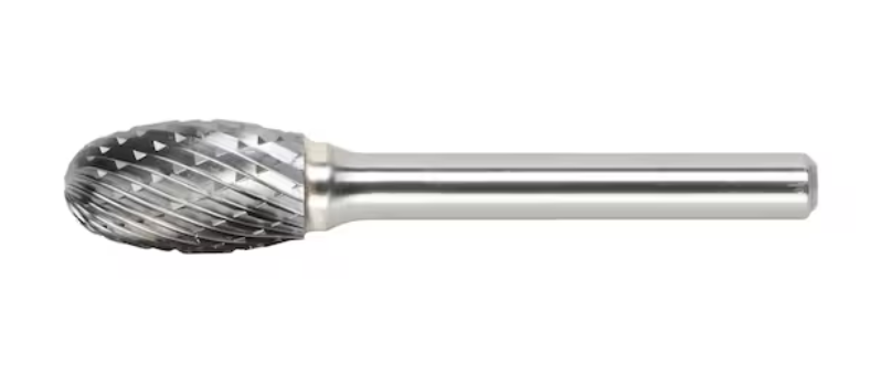 10x16 mm Hartmetall Frässtift Zahnung MX (Tropfenform)