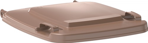 Deckel PE braun f.Müllgroßbehälter 240l