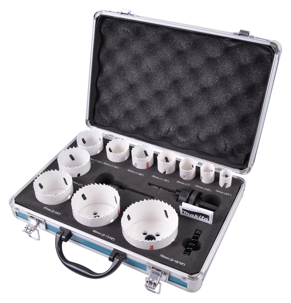 D-47298 Lochsägen-Set Sanitär 14-teilig HSS-BiM