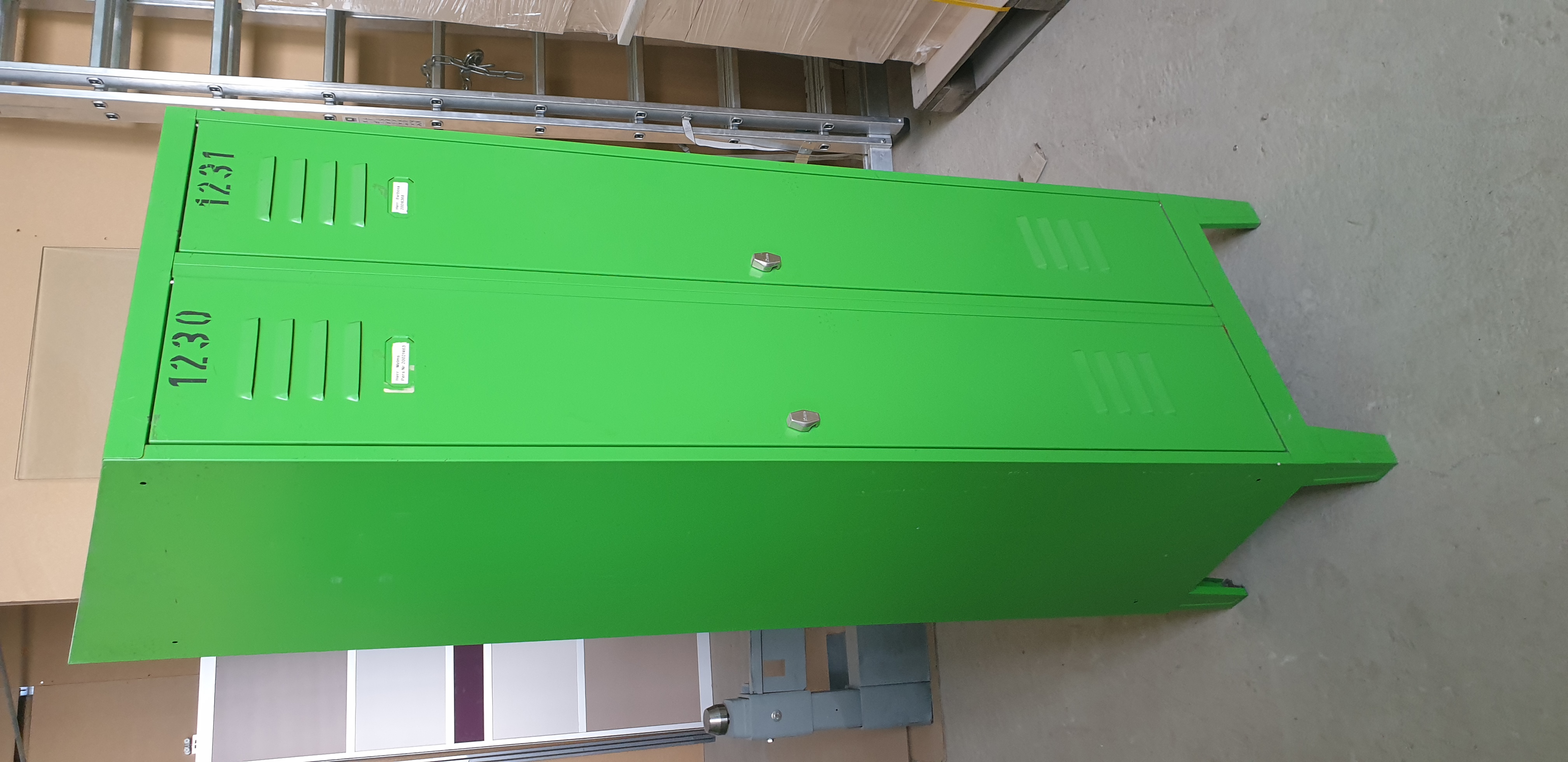 Stahlkleiderschrank / Spind Grün