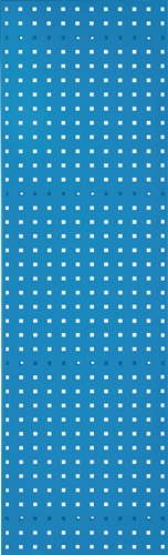 Lochplatte B450xL1500mm himmelblau RASTE