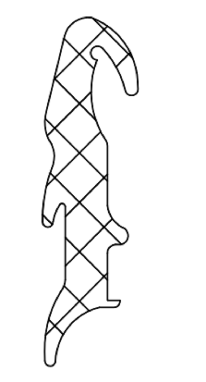 224166 Schüco Steckdichtung (Restbestand ca. 10m)