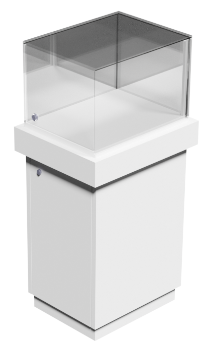 Vitrine "Endless 500" mit Glashaube