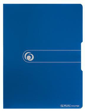 HERLITZ Klemmbrettmappe Herlitz Express-Clip easy orga to go 24 x 33 cm (B x H) Kunststoff blau