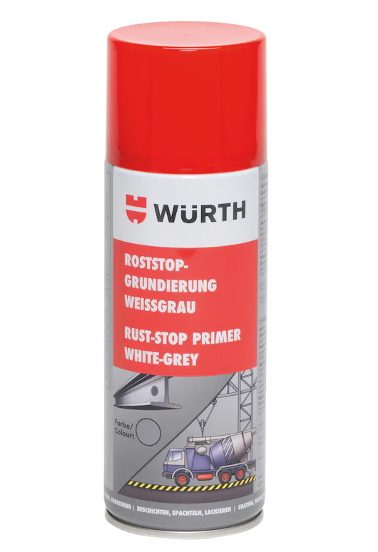 Korrosionsschutz ROSTSTOP-Grundierung von Würth /Weißgrau 400ml