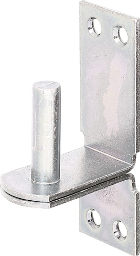 Kloben DII auf Platte 10x25mm galv.verz.