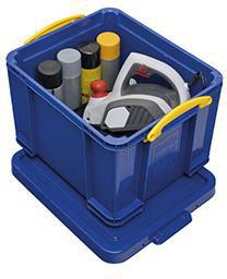 REALLY USEFUL BOX Aufbewahrungsbox Really Useful Box 48 x 31 x 39 cm (B x H x T) DIN A4 35l Polypropylen blau
