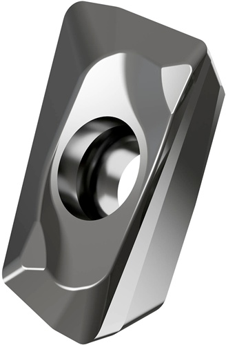 PRAMET Fräswendeschneidplatte ISO ADEX 11T308FR-FA:HF7 Bohrungs-D. 2,9mm Farbe Silber