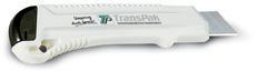 TRANSPAK Cuttermesser  m.Abbrechklinge weiß m.TP-Druck