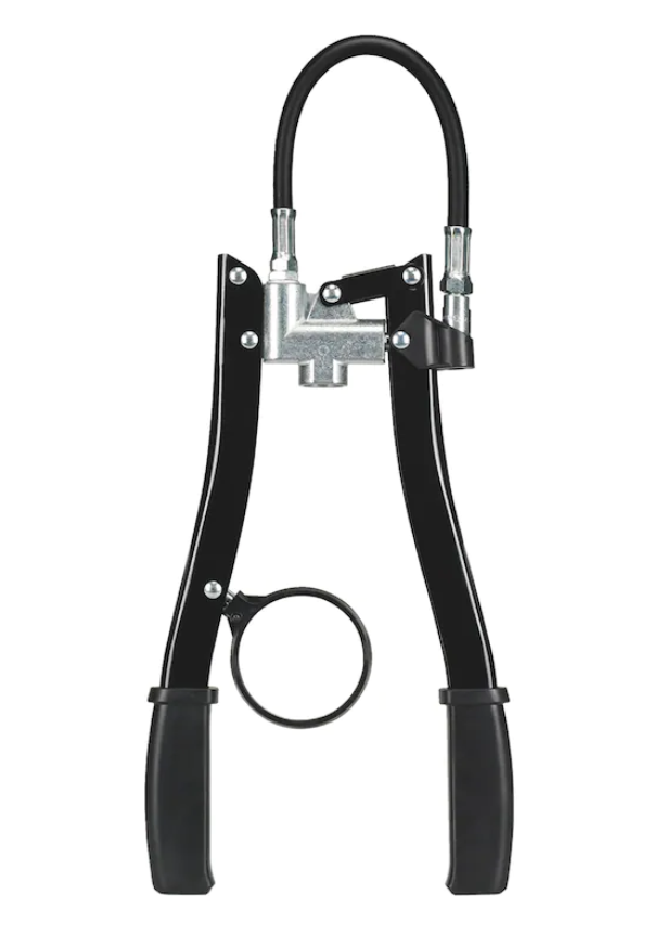 Zweihandfettpresse für Schraubkartusche