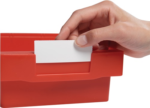 Etikett weiß f.Regalkästen B.152mm LA-KA