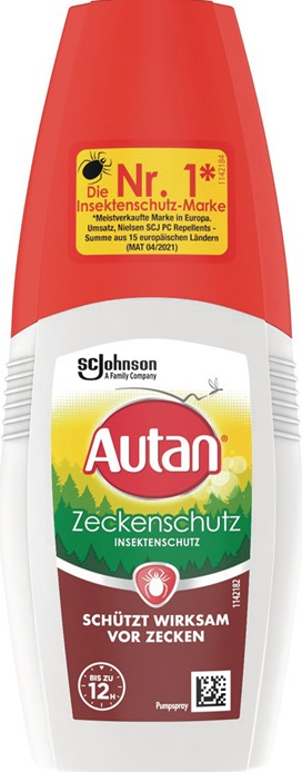 Zeckenschutz AUTAN 100ml Pumpsprüher SC JOHNSON