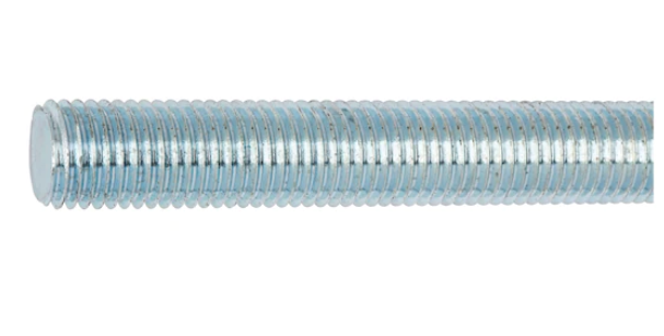 M12x1000 Gewindestange I verzinkt blau passiviert