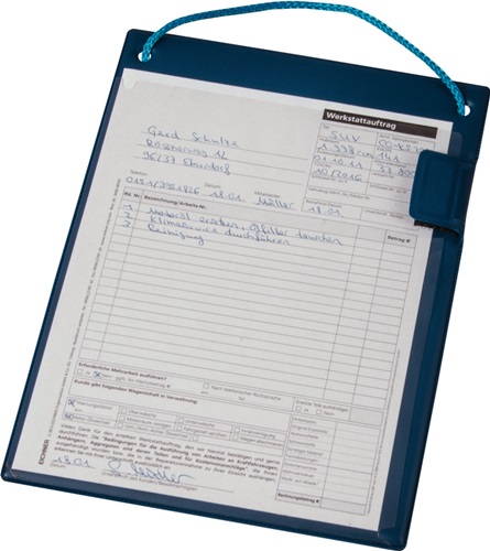 Auftragstasche m.Klettverschluss,Kordel