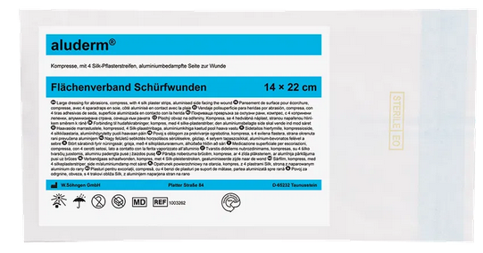 aluderm® Flächenverband Schürfwunden klein I 1003262