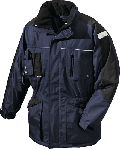 Winterparka AALBORG Gr.L marine/schwarz