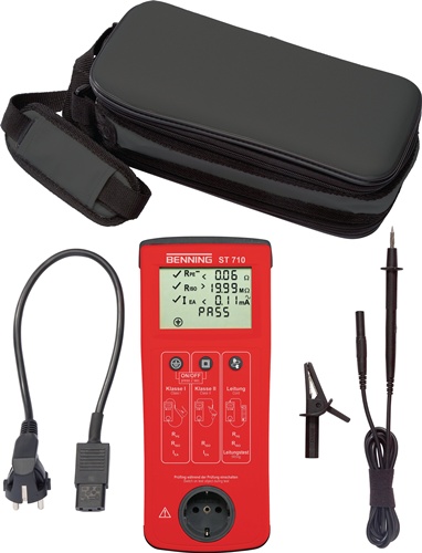 Gerätetester ST 710 2500 Prüflinge/mit P