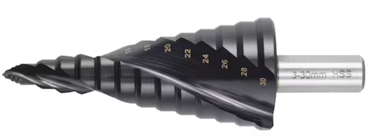 Ø 4-20 mm Spiralstufenbohrer HSS AlTiN SMART STEP