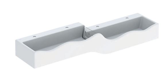 Bambini Spiel-u.Waschlandschaft  1800x300x415mm, weiß, 4 Waschplätze, Version rechts