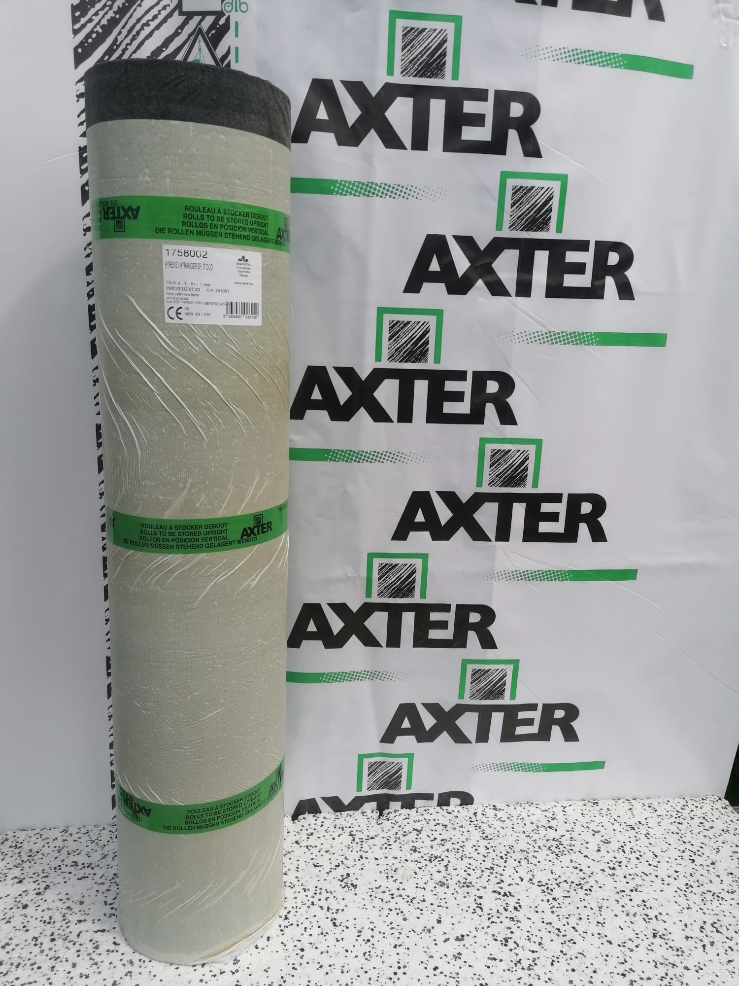 Axter HYRENE SPOT S3 DUO Kaltselbstklebend in verschiedenen Breiten