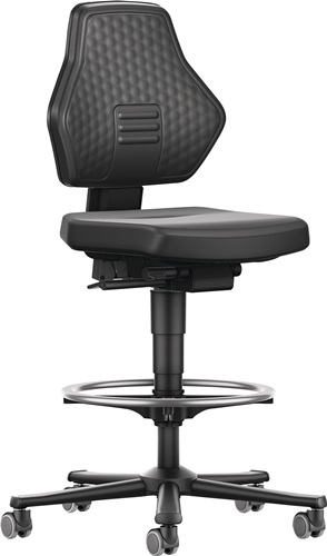 Arbeitsdrehstuhl Air Flow Rl.+Fußring Ku