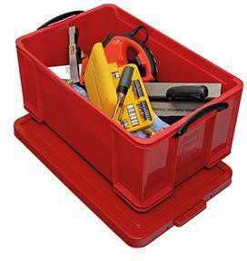 REALLY USEFUL BOX Aufbewahrungsbox Really Useful Box 71 x 31 x 44 cm (B x H x T) DIN A4 64l Polypropylen rot