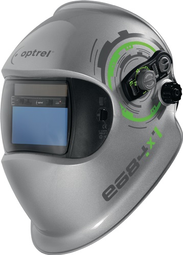 Schweißerschutzhelm Optrel e684 silber 9