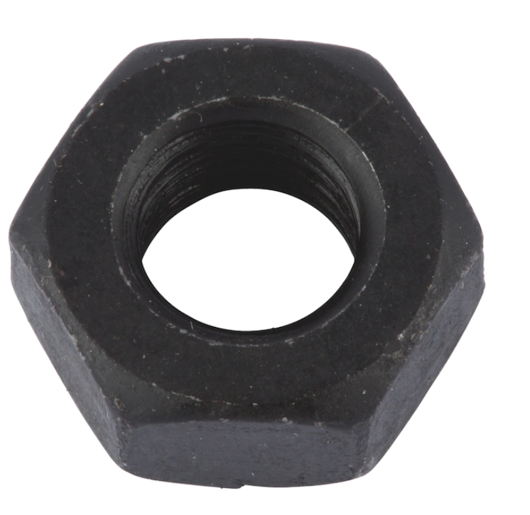 M16 Sechskantmutter, Stahl, blank